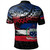 Samoa Polo Shirt Tribal Polynesian Grunge Flag