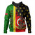 Vanuatu Hoodie Melanesian Flag Grunge Symbols Pattern