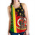 Vanuatu Women Tank Melanesian Flag Grunge Symbols Pattern
