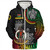 Vanuatu Sherpa Hoodie Custom Seal With Mutis En Atan Patterns