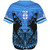 Fiji Baseball Shirt Fiji Bati Masi Tapa Style