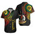 Vanuatu Short Sleeve Shirt Custom Vanuatu Seal Mutis En Atan Patterns Reggae Color