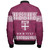 Fiji Bomber Jacket Custom Traditional Fijian Masi Pink Color