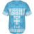 Fiji Baseball Shirt Custom Traditional Fijian Masi Pink Color