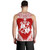 Tonga Tank Top - Custom Coat Of Arms With Patterns Flag Color