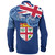 Fiji Long Sleeve Shirt - Custom Fijian Pride Masi Patterns