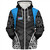 Fiji Sherpa Hoodie - Custom Fijian Tapa Patterns Sport Style