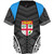 Fiji Baseball Shirt - Custom Fijian Tapa Patterns Sport Style