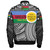 Vanuatu Bomber Jacket - Custom Shefa Tribal Pattern Mix Flag