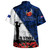 New Zealand Hawaiian Shirt Anzac Day Poppy Flower And Barbed Wire