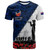 New Zealand T-Shirt Anzac Day Poppy Flower And Barbed Wire