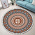 Fiji Round Rug Bula Coat Of Arms Design