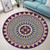Fiji Round Rug Masi Pattern