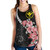 Hawaii Women Tank Shaka Hand Tropical Flowers Polynesian Designs