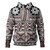 Fiji Hoodie Bula Fijian Masi Tapa Vintage Style