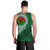 Vanuatu Tank Top Tribal Melanesia Leaf