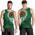 Vanuatu Tank Top Tribal Melanesia Leaf