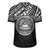 American Samoa Rugby Jersey Custom Polynesian Black Version