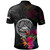 American Samoa Polo Shirt Custom Polynesian Pattern Tropical Floral Design