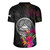 American Samoa Rugby Jersey Custom Polynesian Pattern Tropical Floral Design
