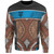 Fiji Sweatshirt Custom Bula Fiji Rugby Tapa Design