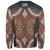 Fiji Sweatshirt Custom Bula Fiji Rugby Tapa Design