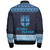 Fiji Bomber Jacket Custom Rugby Flying Fijian Makare And Tapa Design