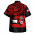 Tonga Hawaiian Shirt Tribal Polynesian Grunge Flag