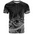 Polynesian Pattern Design With Ethnic And Floral T-Shirt
