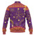 Fiji Baseball Jacket Fiji Tapa Tropical Plumeria Flowers Bouquet