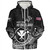 Hawaii Sherpa Hoodie FestPAC 2024 Polynesian Pattern Design