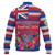 Hawaii Baseball Jacket Regenerating Oceania Hawaii Flag With Traditional Patterns