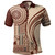 Samoa Polo Shirt Samoan Siapo Brown Design