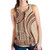 Samoa Women Tank Samoan Siapo Brown Design
