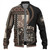 Samoa Baseball Jacket Custom Samoan Siapo Motif Classic Style
