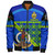 Vanuatu Bomber Jacket Coat Of Arms Mutis En Atan Vanuatu Cultural