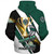 Hawaii Sherpa Hoodie Custom Volleyball Cup Championship Hawaii Polynesian Patterns