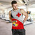 Tonga Tank Top Design Flag With Ngatu Pattern