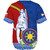 Philippines Filipinos Baseball Shirt Lapu Lapu King Jasmine Flowers Curve Design