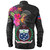 Samoa Long Sleeve Shirt Custom Samoa Coat Of Arms With Tropical Flowers Special