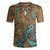 American Samoa Rugby Jersey Polynesian Pattern Motif And Teal Boar Tusk