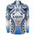 Fiji Long Sleeve Shirt Kaiviti Kesakesa Fiji Tapa Design