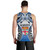 Fiji Tank Top Kaiviti Kesakesa Fiji Tapa Design