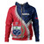Samoa Hoodie Samoa Coat Of Arms With Polynesian Tattoo Flag Style