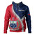 Samoa Hoodie Samoa Coat Of Arms With Polynesian Tattoo Flag Style