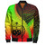 Samoa Bomber Jacket Samoa Coat Of Arms With Polynesian Tattoo Style Samoa Bomber Jacket Samoa Coat Of Arms With Polynesian Tattoo Style