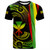Hawaii T-Shirt Kanaka Maoli Tribal Wave Grunge Flag