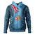 Fiji Hoodie Bula Pattern Style Flag