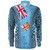 Fiji Long Sleeve Shirt Bula Pattern Style Flag