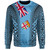 Fiji Sweatshirt Bula Pattern Style Flag